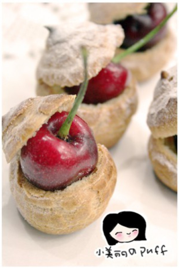 樱桃泡芙