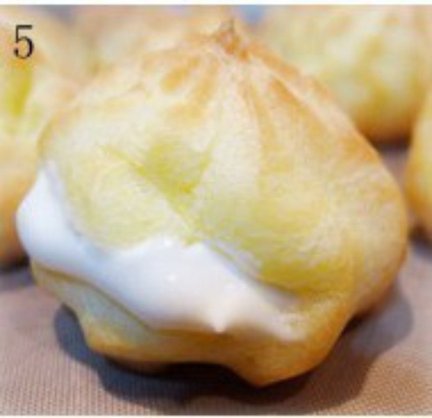 小影的厨房-卡士达泡芙