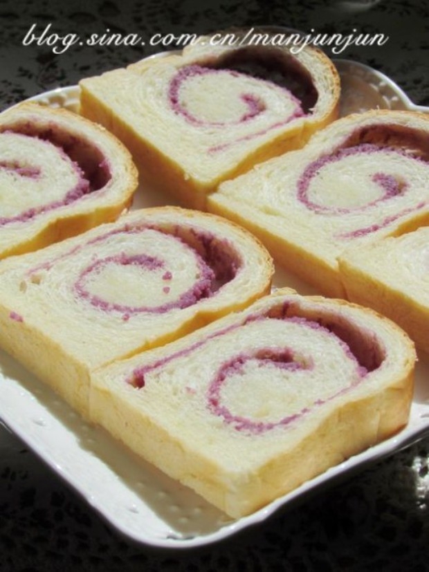 紫薯吐司