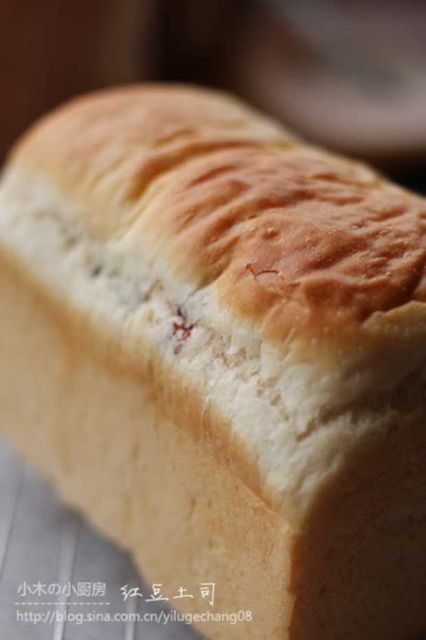 红豆沙土司