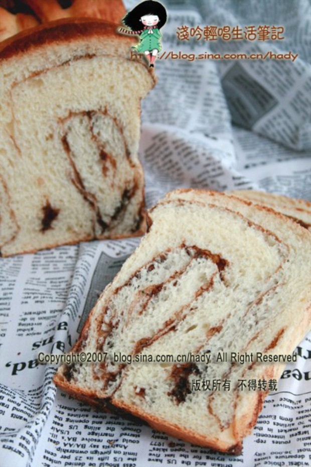 扭纹巧克力吐司