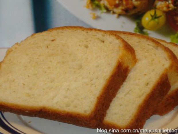 奶酪鸡蛋牛奶土司白面包