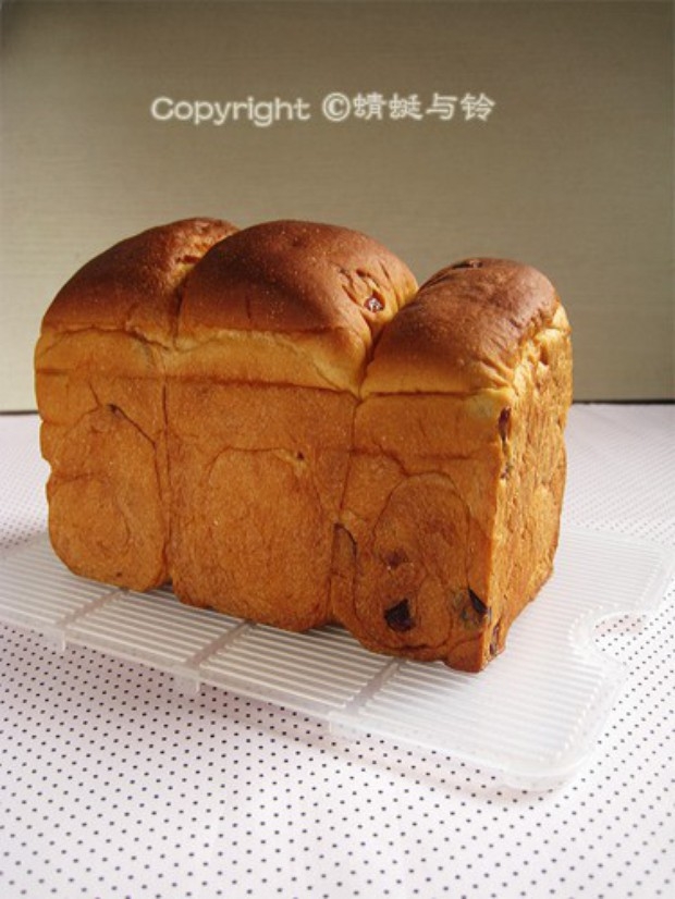 蔓越莓果干吐司