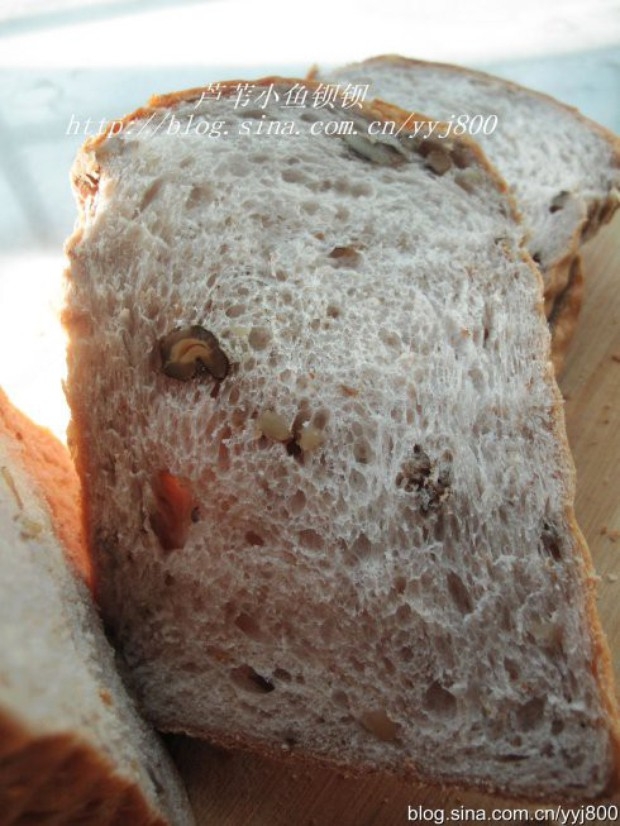 全麦核桃吐司