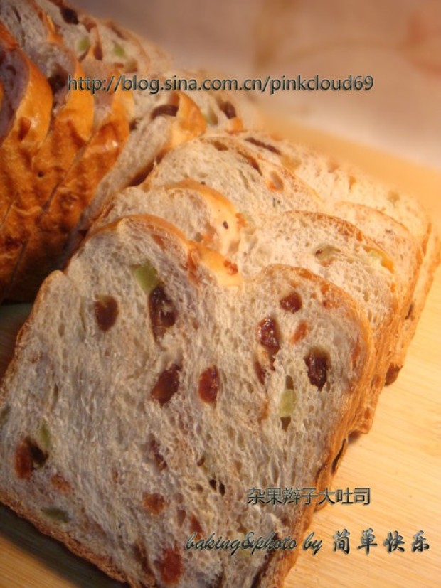 杂果辫子大吐司