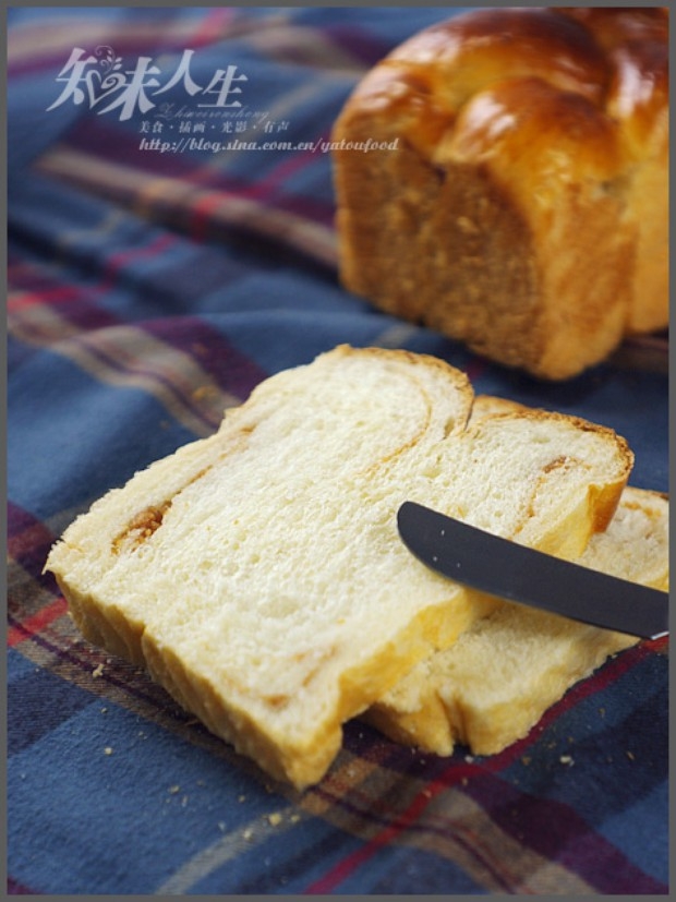 辫子花生酱北海道吐司