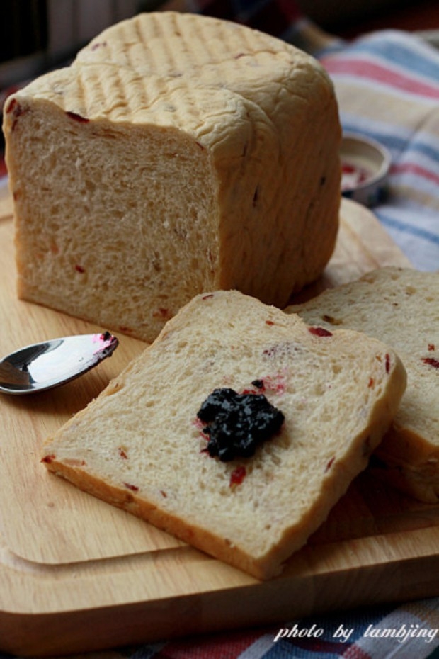 蔓越莓汤种吐司