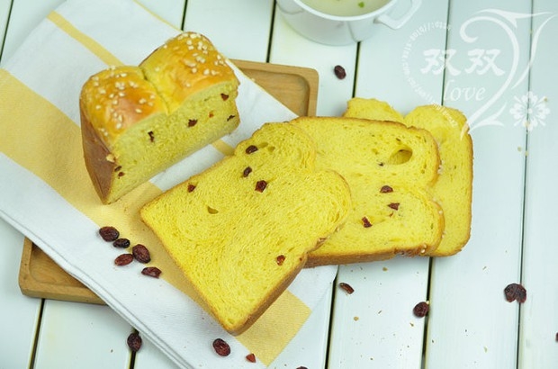枸杞蔓越莓土司