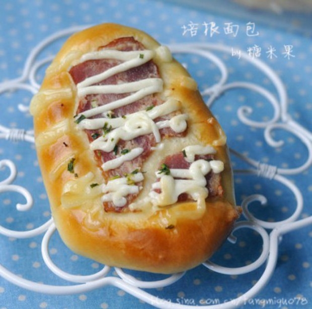 培根面包