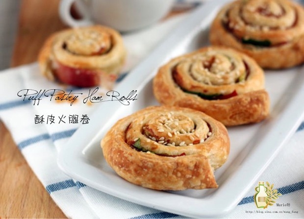 法式酥皮培根卷