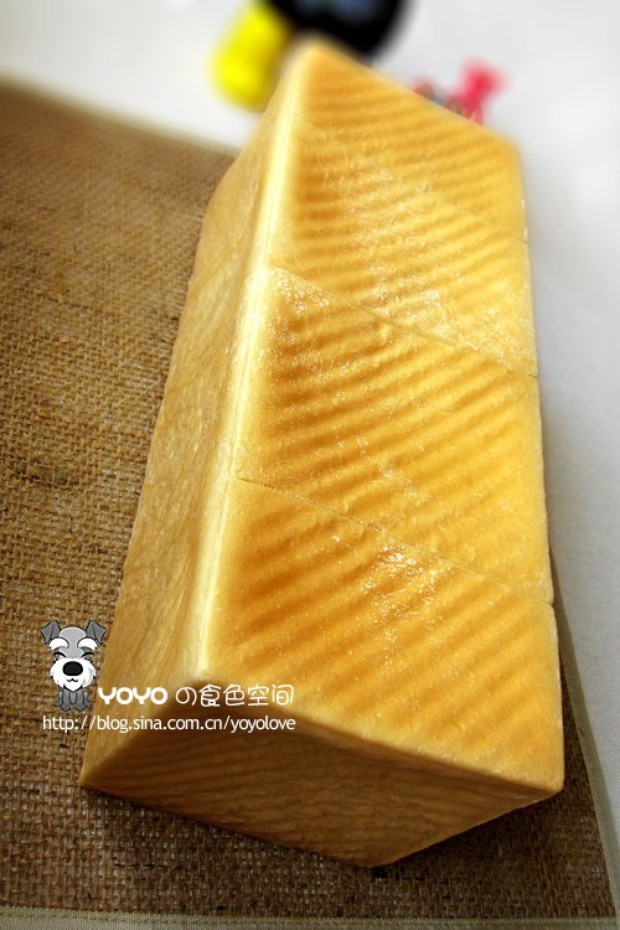 DIY蛋黄大吐司