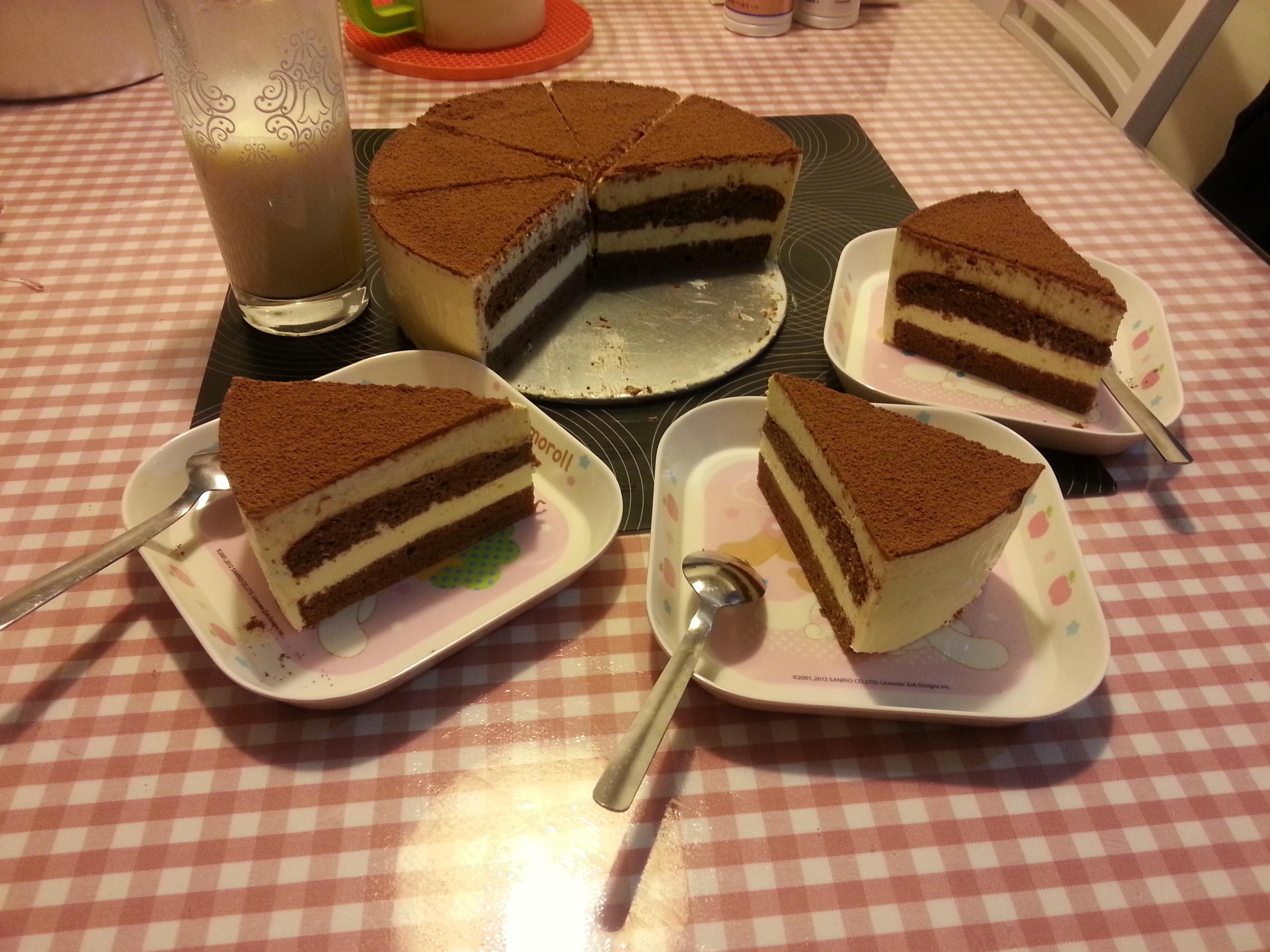 提拉米苏（巧克力海绵蛋糕版）