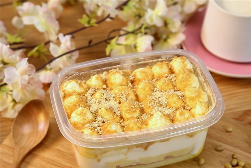 日式豆乳盒子蛋糕