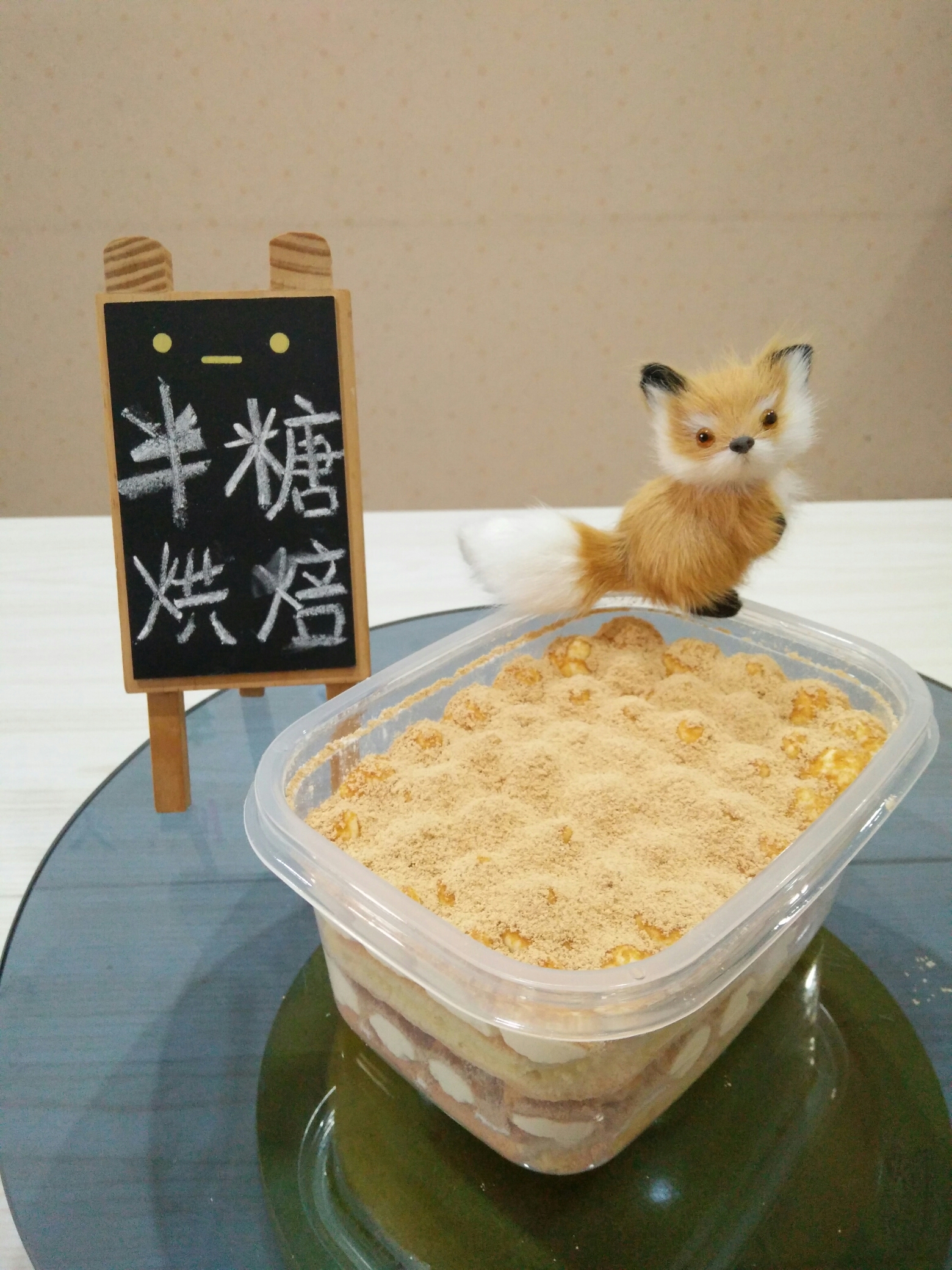 网红豆乳盒子蛋糕