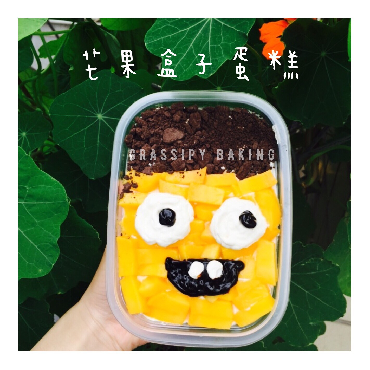 卡通水果盒子蛋糕