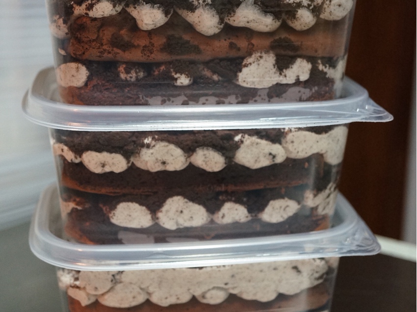 低糖不腻的奥利奥咸奶油蛋糕盒子