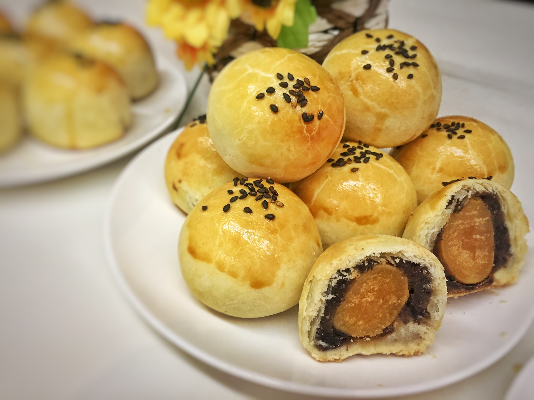 网红蛋黄酥（黄油版）