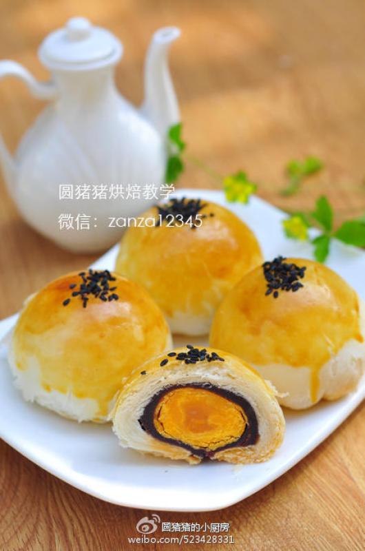 超详细步骤——蛋黄酥做法