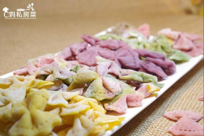 五彩蝴蝶面°专为宝宝制作๑