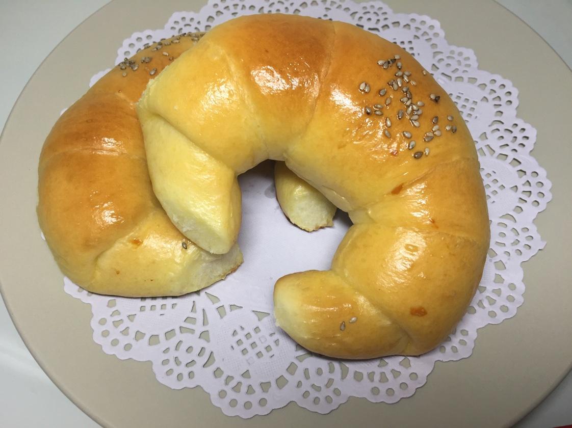 松软黄金牛角