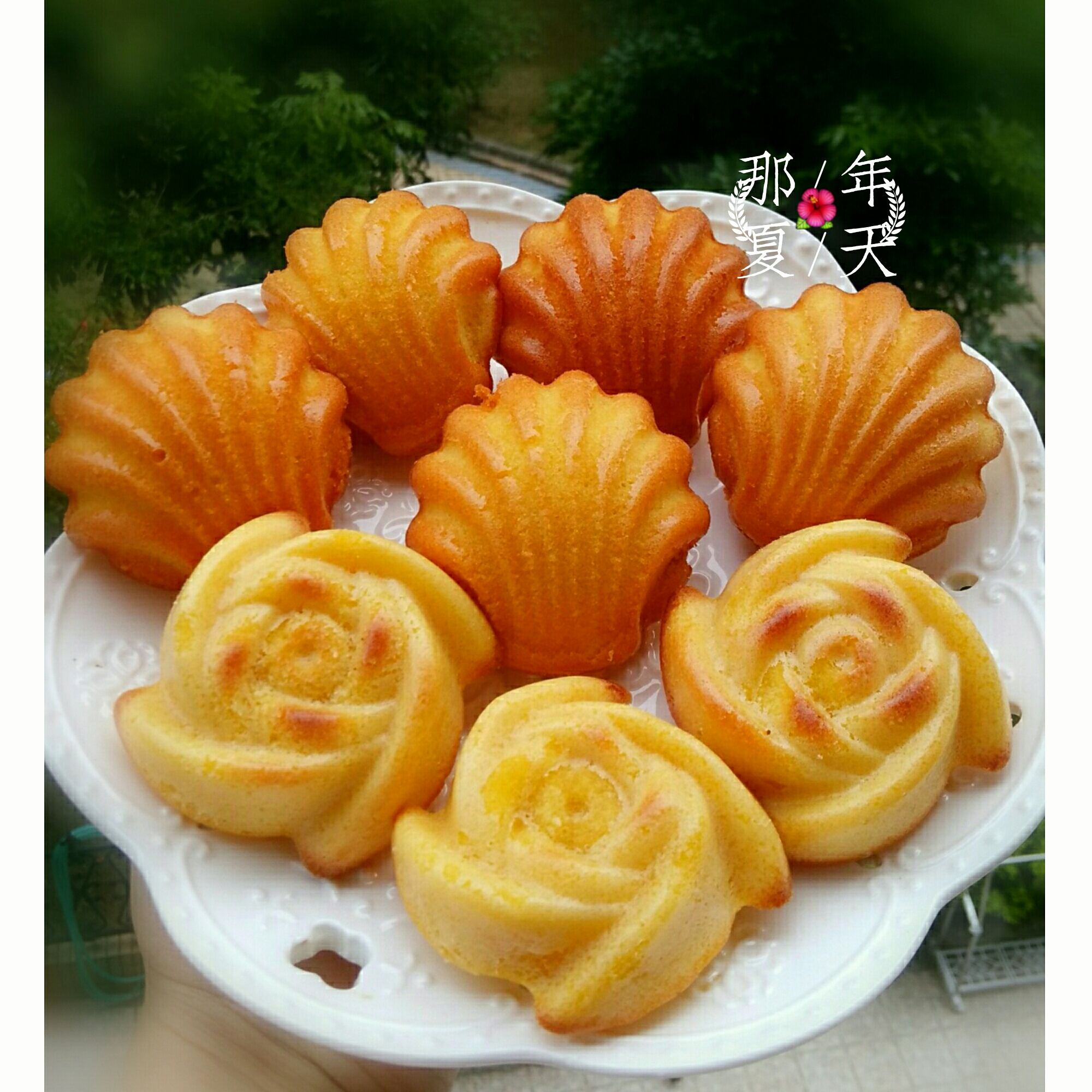 百香果玛德琳蛋糕