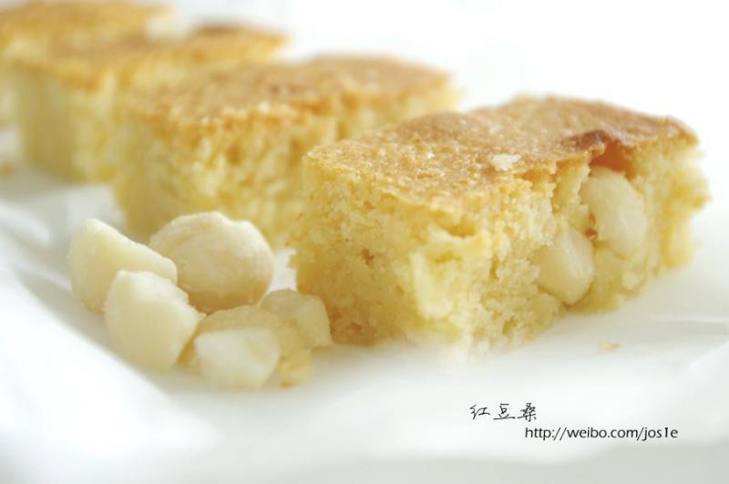 白巧克力布朗尼