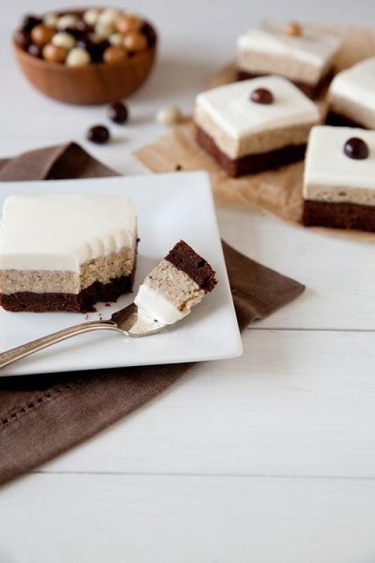 意式咖啡芝士布朗尼