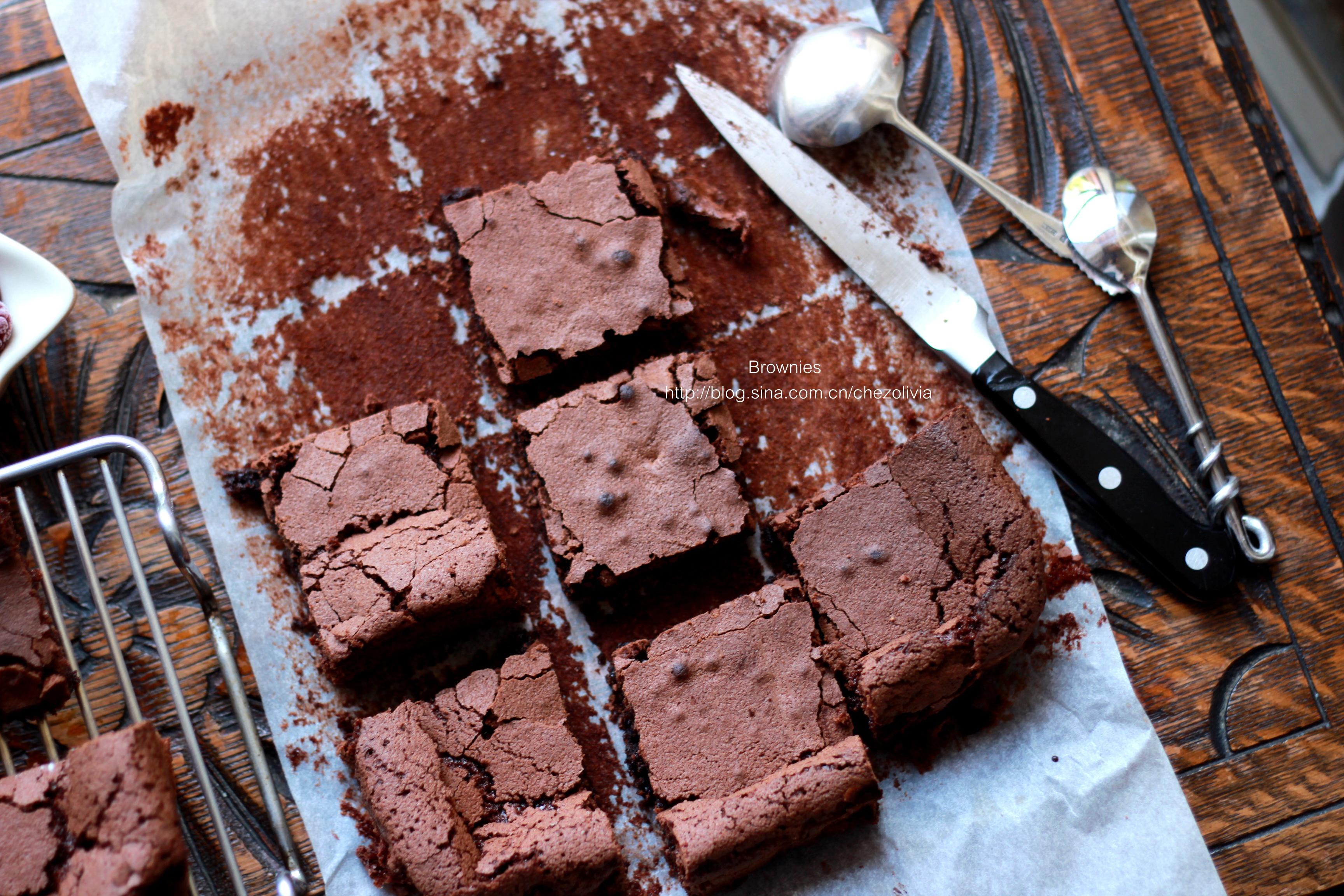 可可粉布朗尼/Cocoa powder brownies