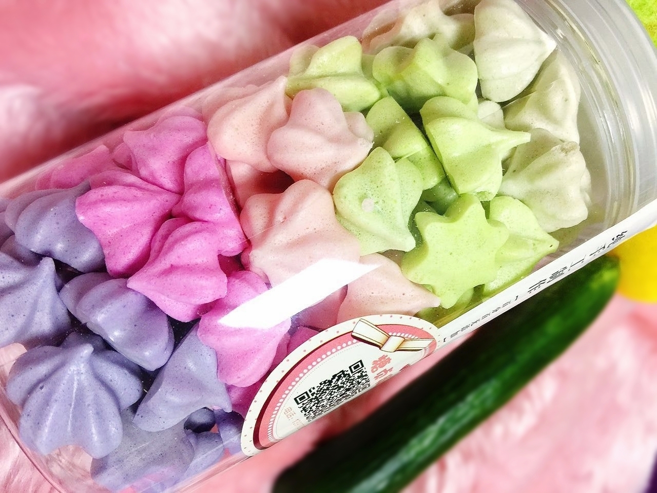 少女心水果酸奶溶豆蓝莓火龙果西红柿青瓜酸奶