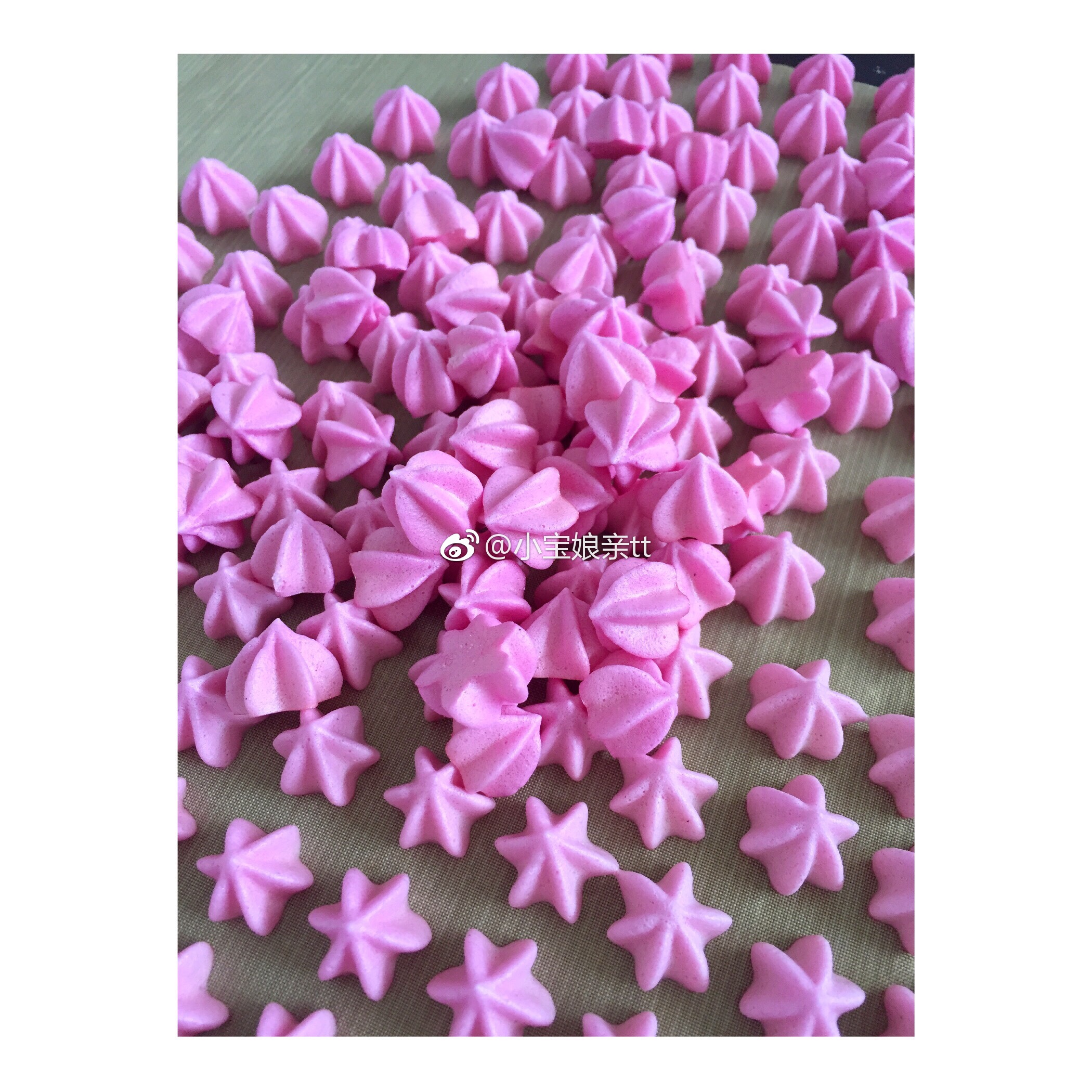 火龙果粉色少女心溶豆