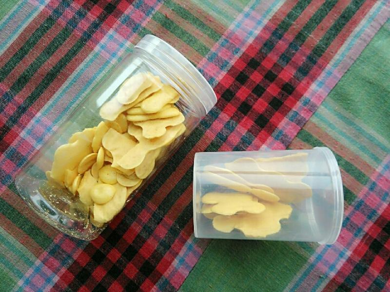 南瓜蛋黄溶豆