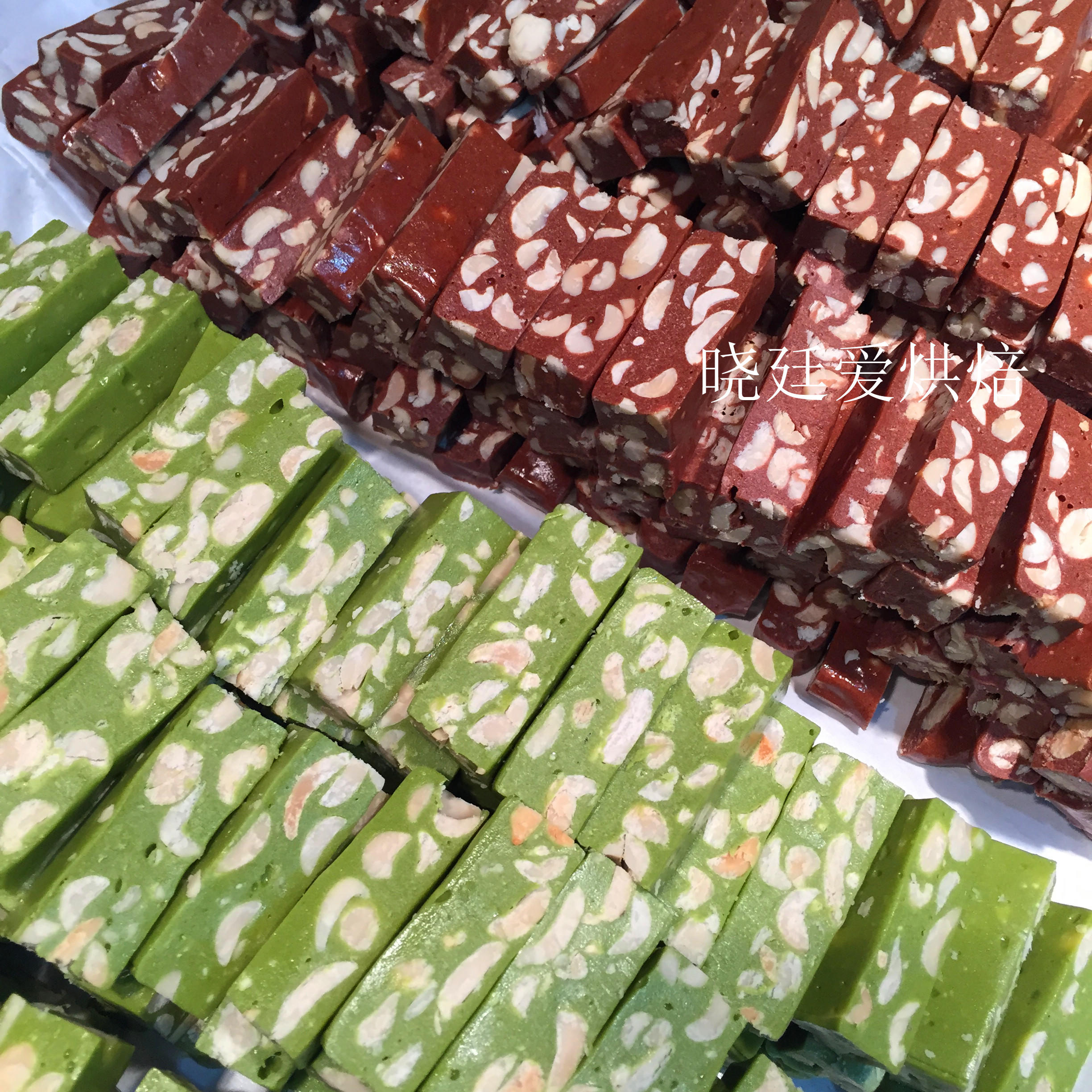 熬糖版---抹茶牛轧糖、可可牛轧糖方子都给你