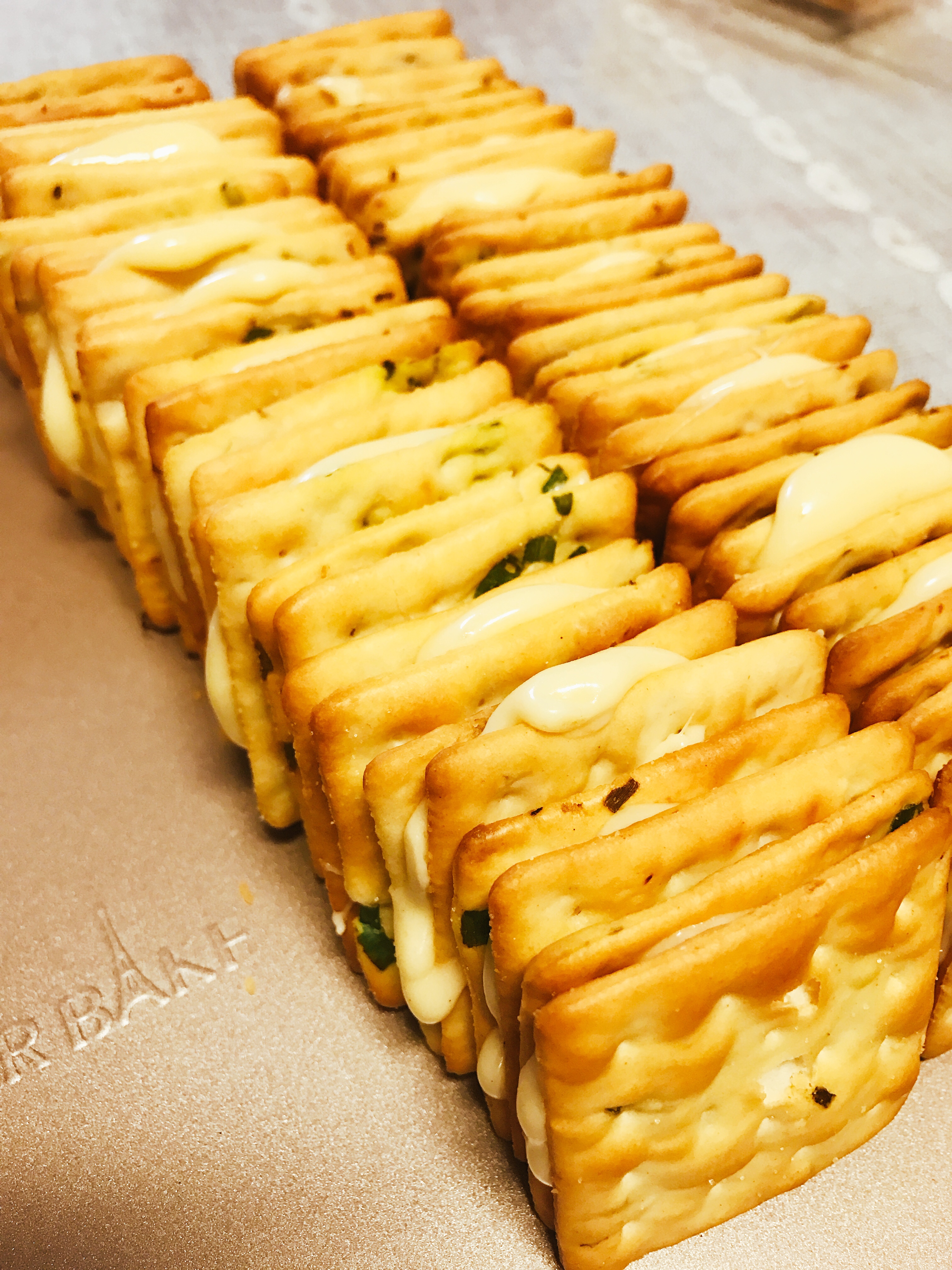 苏打拉丝牛轧糖饼干